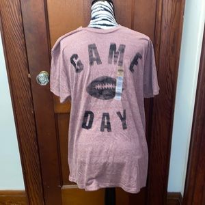 State of mine, vintage extra soft, game day, football shirt, size large NWT